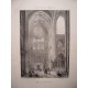 Francia. «Cahtedrale de Senlis». Dib. Nicolas Chapuy (París,1790-1858).Lit. Godefroy Engelmann (Mulhouse,1788-1839)