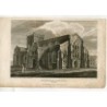 England. Attleborough Kirche, 1809 von T. Bonnor gestochen