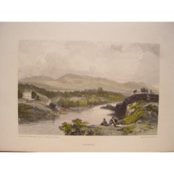 Geneva, Switzerland - Antique engraving