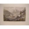 Simplon, Valais (Suisse) - Gravure de 1832