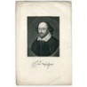 Ritratto di Shakespeare - Stampa antica