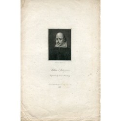 Portrait of Shakespeare - Antique print - Cosmo Armstrong