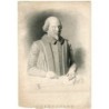 Shakespeare bust in Stratford Church - Antique engraving
