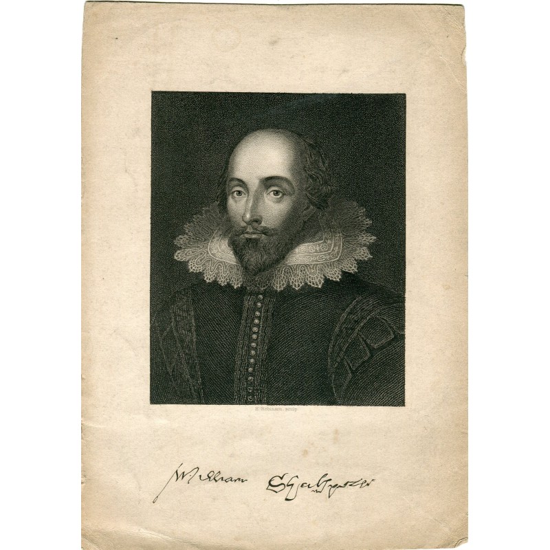 Portrait de William Shakespeare (gravure)