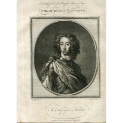 Guillaume duc de Gloucester gravé en 1785 par Goldar d'après une œuvre de G. Kneller