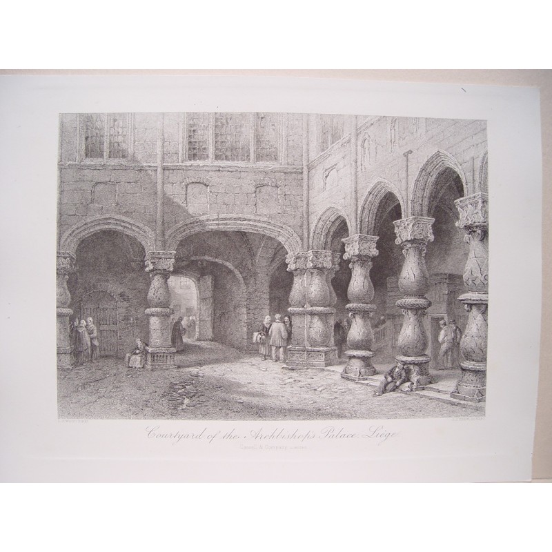 Il Palazzo dei Principi Vescovi a Liegi.