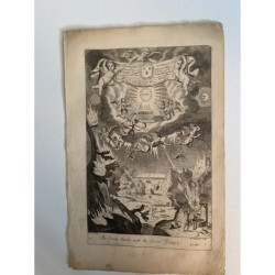 The Seven Angels with the Seven Trumpets. Engraving by M. Vandergeyt from a drawing by Lens