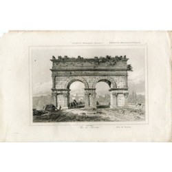 Francia, Arc de Saintes incisa da Agustin Francoise Lemaitre