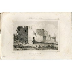 England. Carlisle Castle, engraved by Lemaitre, drawn by Gaucherel.
