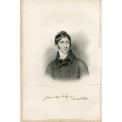 Thomas Campbell, gestochen von E. Finden nach einem Werk von Sir Thomas Lawrence.
