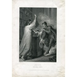 Faust engraved by Weber from a drawing by Kaulbach