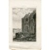 Portugal. Cathédrale de Coimbra. Gravé par Lemaître en 1845