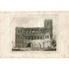 France. Port de Trèves, monument mérovingien. Gravure de Lemaitre, 1845.