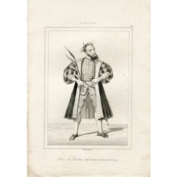 Portugal. Joao de Castro, gestochen von Lemaitre.