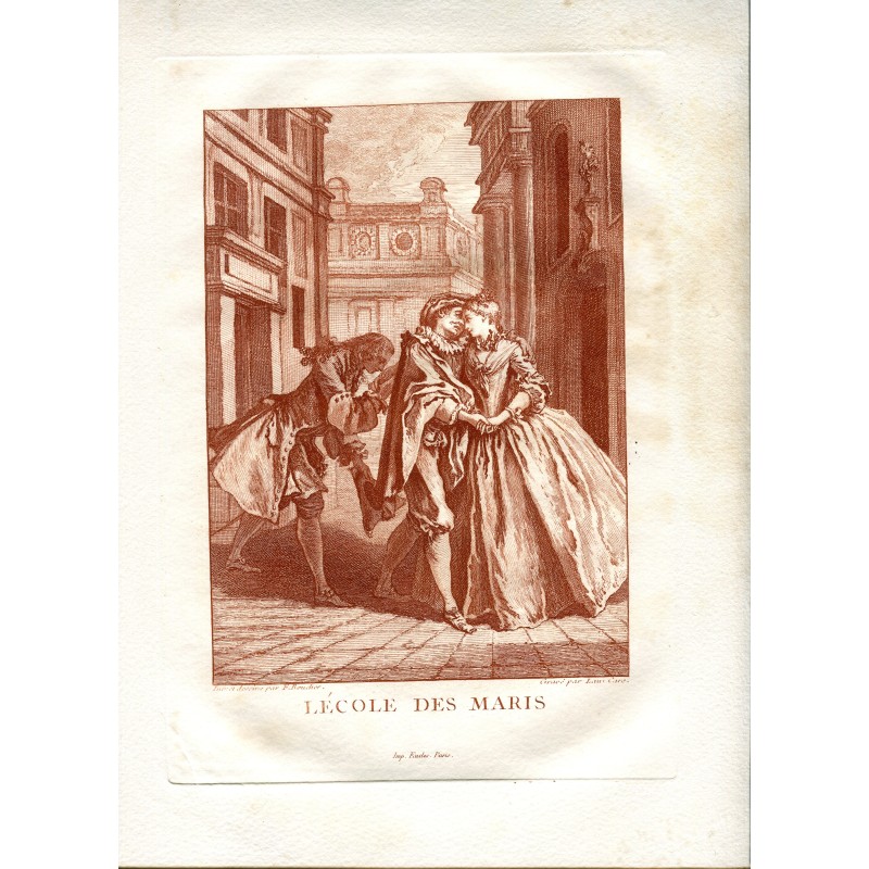 The Sea Eagle, engraved by Laurent Cars from a drawing by Francois Boucher.