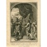 Gravure de la Bible de William Tringham d'après un dessin de Hoet
