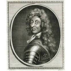 Friedrich Hermann von Schönberg, primo duca di Schomberg, primo conte di Mertola - incisione del 1785