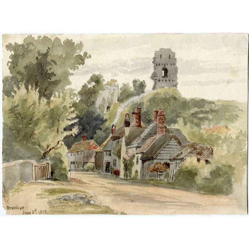 Bramber. Titled and dated 1835