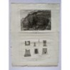 Cap San Antonio et le tombeau romain de Daimuz - Alexandre Laborde - Gravure ancienne 1810