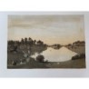 Bois de Boulogne, Paris (Frankreich) – Eugène Cicéri Lithographie