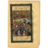 Ancient Indo-Persian miniature painting, 17th century