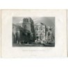 Church of the Holy Sepulchre, Jerusalem - Antique print