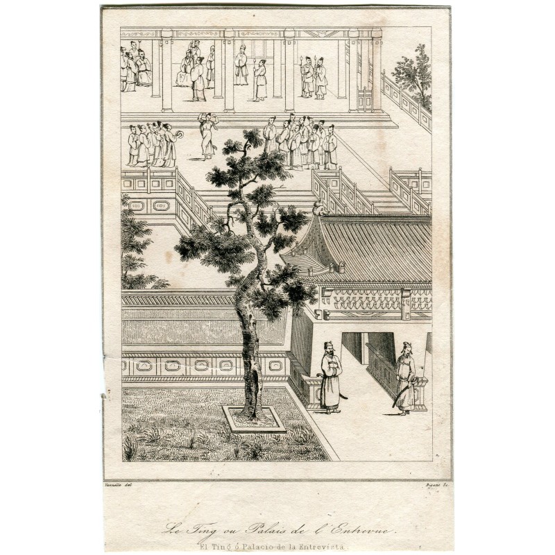 Chine. Le Ting, ou Palais de l'Entretien