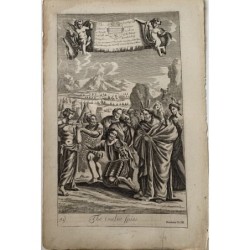 Bibbia. Le dodici spie, incisa da J. Kip da un disegno di G. Freman