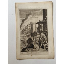 Bibbia. Gerusalemme ricostruita, incisa da PP Bouche da un disegno di G. Freman