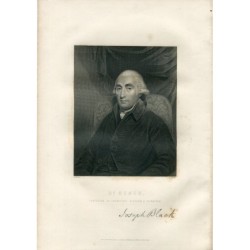 Joseph Black inciso da C. Cook da un'opera di Raeburn