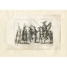 Turkey. Turkish troops from 1540 to 1580. Drawn and engraved by Masson.