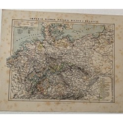 Mappa del Messico e dintorni, 1947.