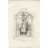 France. Saint Avitus, patron de Volvic, gravé par Lemaitre