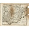 Maps. Spain and Portugal from the latest Authorities, engraving published in London in 1796