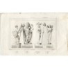 Divinités. Dessiné par Vernier et gravé par Mme. Lesoeur et Lemaitre.