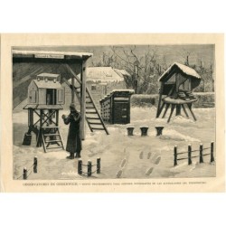 Osservatorio di Greenwich, fotografia della temperatura, metodo di lettura dei termometri sommersi