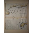 Espagne. Andalousie. «Plan de la Baie de Cadix et Rotta»