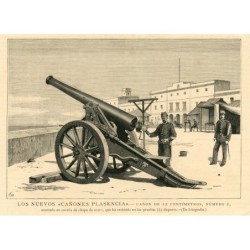 Paire de gravures des Nouveaux Canyons de Plasencia.