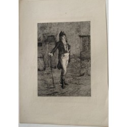 Revolutionary Soldier. Engraving by William Quiller Orchardson, 1800