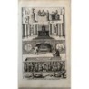 Cristianesimo Altare Gesù San Pietro sarcofago, incisione pubblicata da W. Goeree nel 1690.