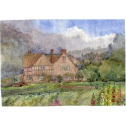 Maison de campagne où vécut l'importante écrivaine anglaise Jane Ansten