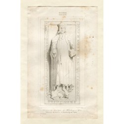 Baviera. Tomba di Rodolfo d'Asburgo, a Spira, incisa da Lemaitre.