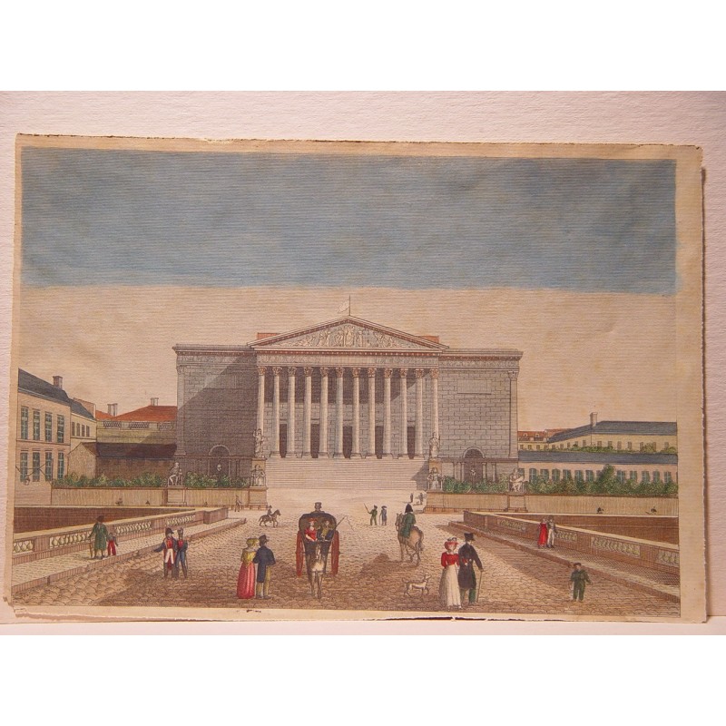 The French National Assembly in Paris, 1850