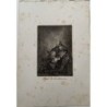 Goya. They shoot her. Capricho No. 21 of the 5th edition published between 1881 and 1886 by Calcografia Nacional.