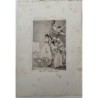 Goya. Ils sont déjà cueillis. Capricho n° 20, 5e édition, publiée entre 1881 et 1886 par Calcografia Nacional.