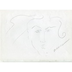 Daniel Escolano. Affronter. Dessin au crayon