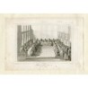 Turkey. Public Bureau. Engraving by Branche after a drawing by Lalaisse. Directed by Lemaitre.