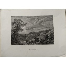 Allemagne. Estampe allemande. Gravure