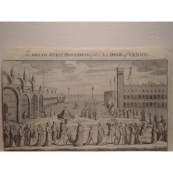 The Grand State Procession of the New Doge of Venice. Probably 18th Century.