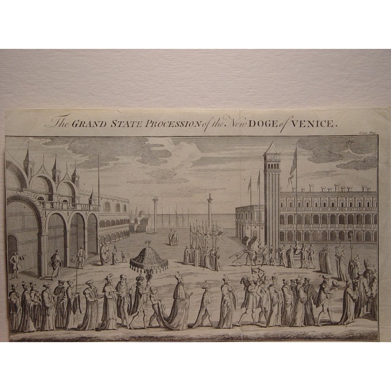 The Grand State Procession of the New Doge of Venice. Probably 18th Century.